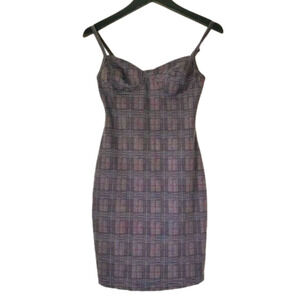 Fashion Nova • Plaid Bodycon Dress